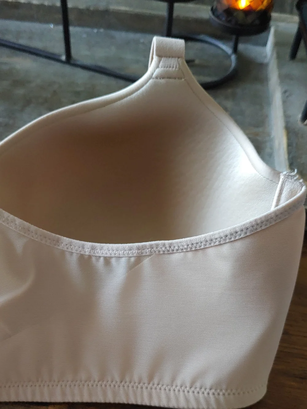 NWOT Maidenform. 38D Beige Front Closure Gorgeous Racerback Padded Underwire Bra - Picture 8 of 9